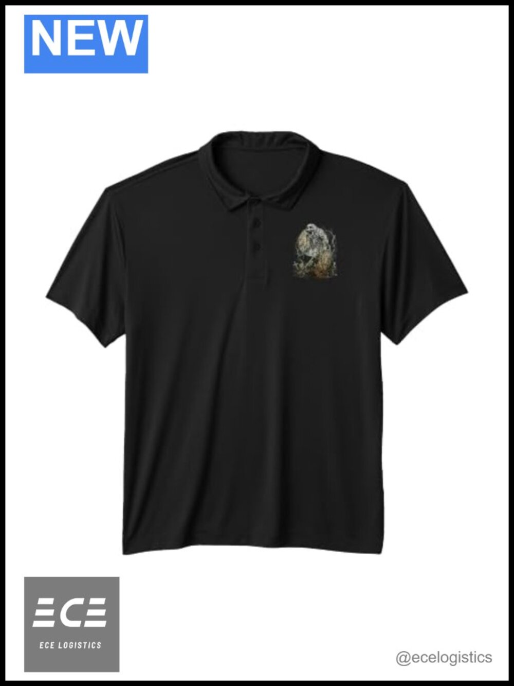Halloween Zombie Skeleton Undead Horror Goth Performance Polo Shirt